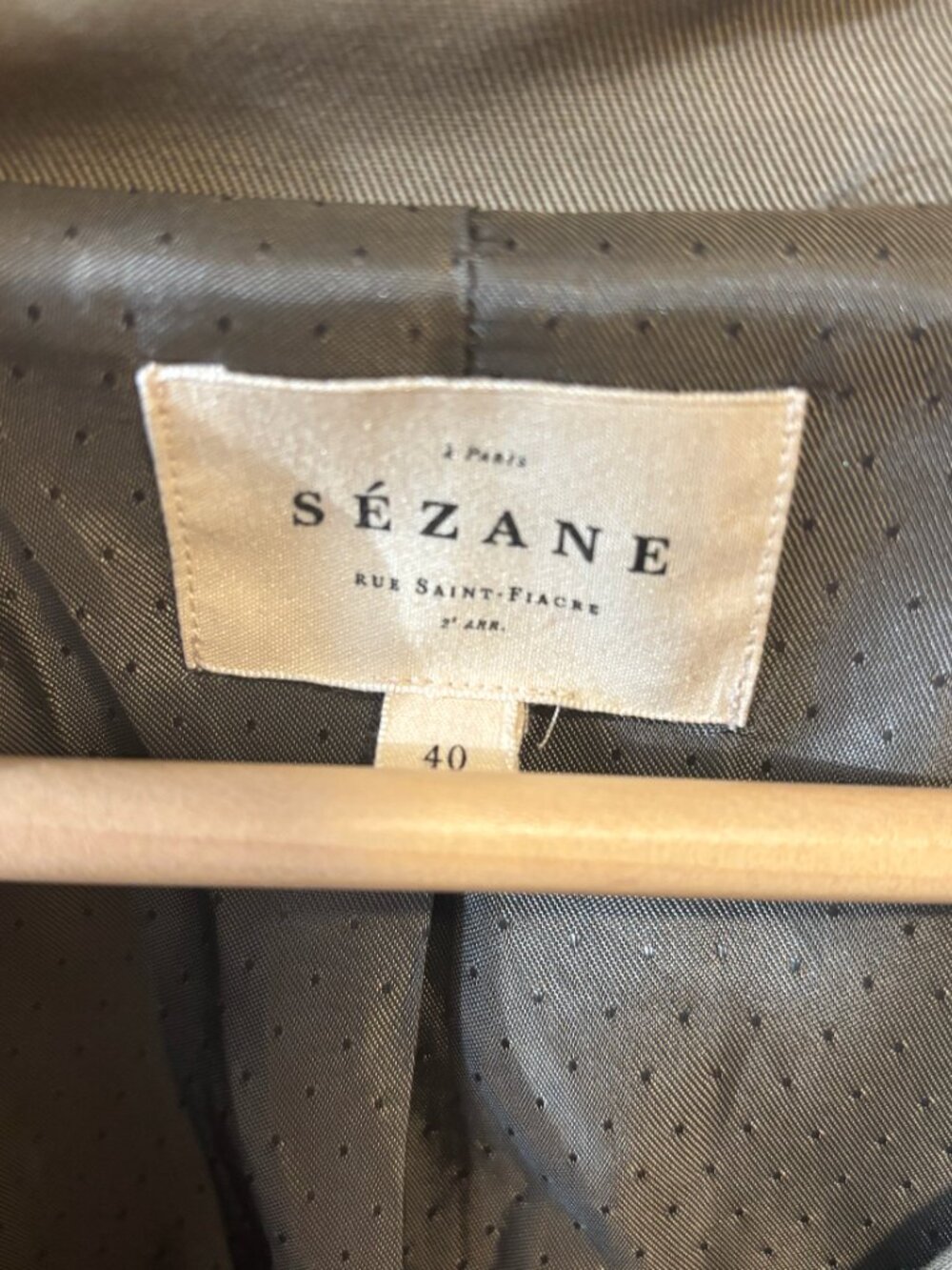 Sezane Scott Trench Coat - Picture 5 of 5